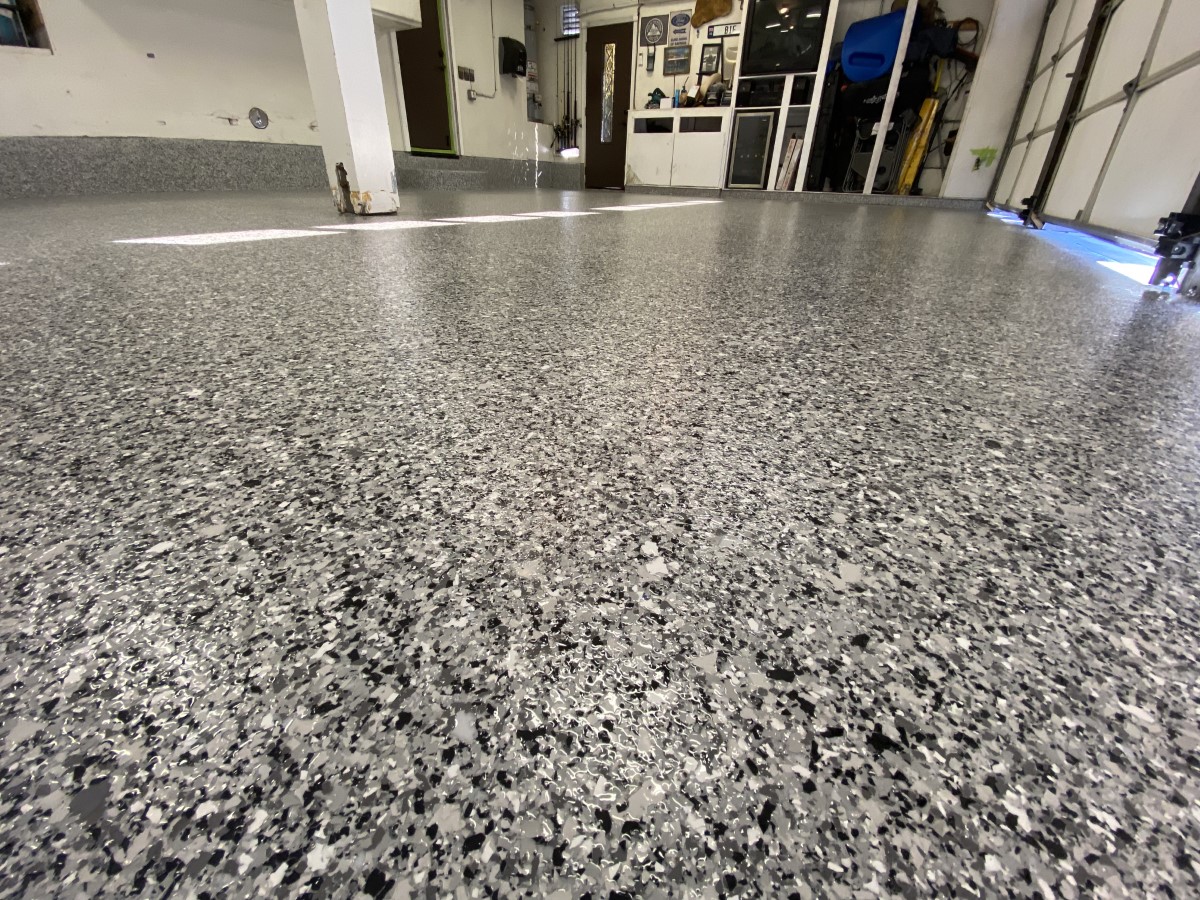 Professional epoxy floor coating in Raleigh NC