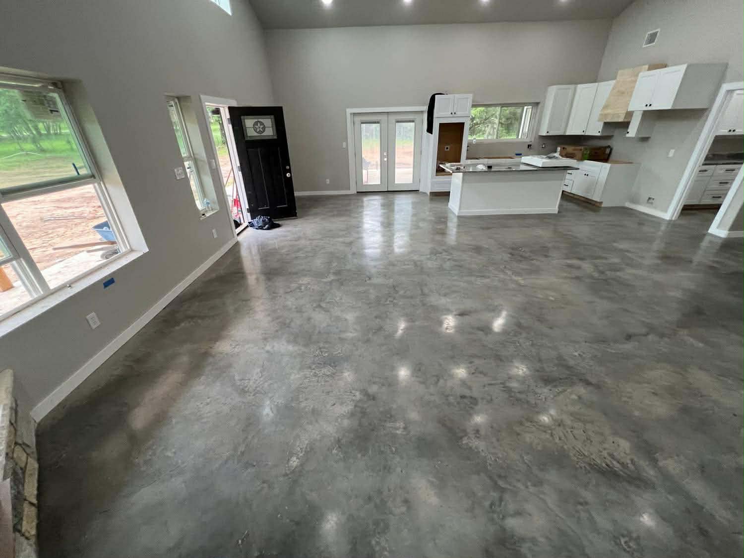 Kitchen epoxy flooring Raleigh