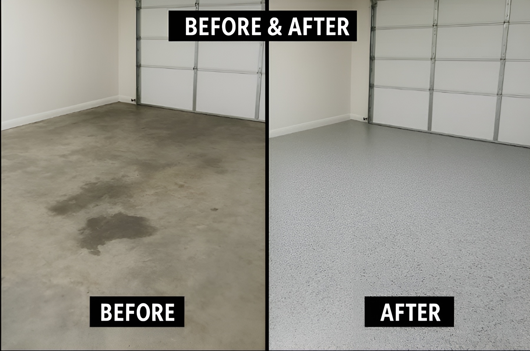 Epoxy flooring showcase Raleigh NC